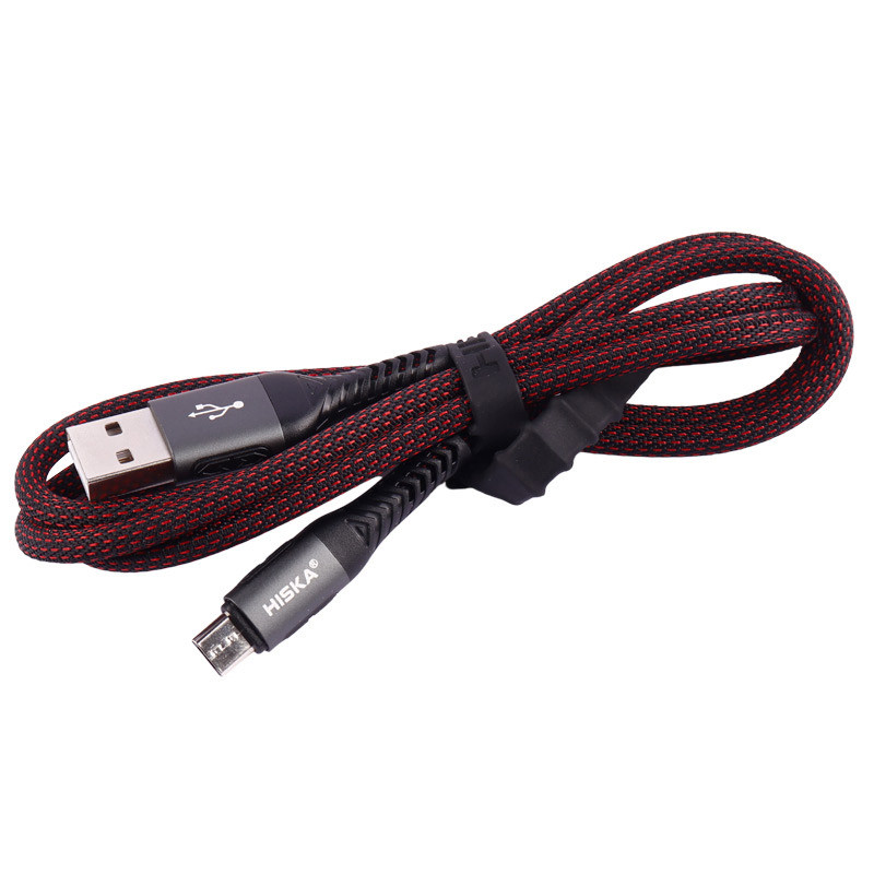 کابل میکرو یو اس بی فست شارژ Hiska LX-404 5A PD QC3.0 1m