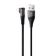 کابل لایتنینگ فست شارژ 6 آمپر هیسکا LX-405 یکسر L طول 1 متر