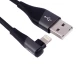 کابل لایتنینگ فست شارژ 6 آمپر هیسکا LX-405 یکسر L طول 1 متر