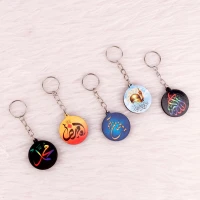 جاکلیدی چوبی طرح مذهبی 2 طرفه