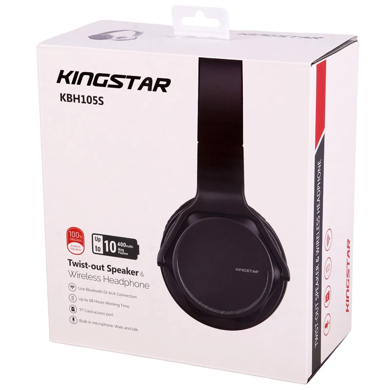 هدفون اسپیکرشو بلوتوثی کینگ استار KBH105S