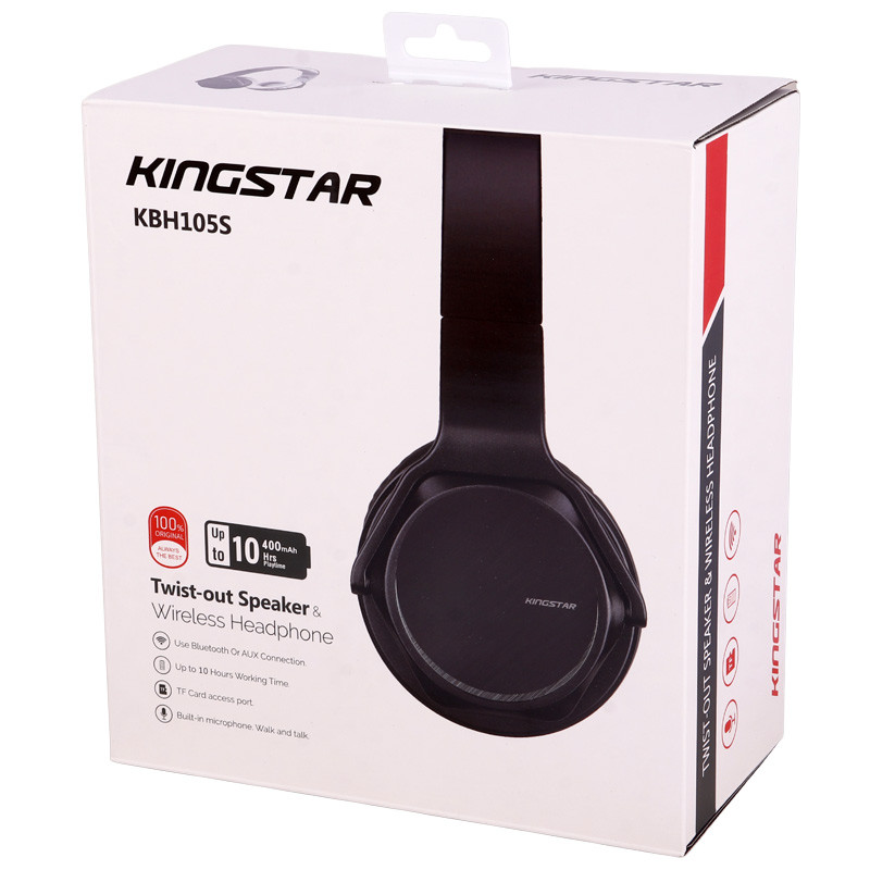 هدفون اسپیکرشو بلوتوثی کینگ استار KBH105S