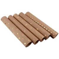 کاغذ کادو کرافت گلدیک طرح دار بسته 25 عددی