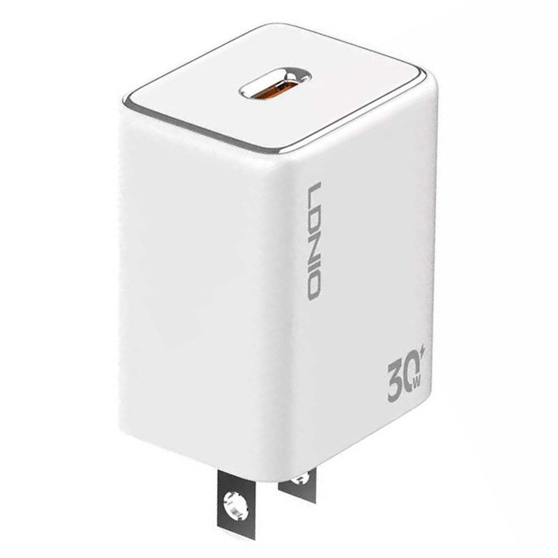 شارژر دیواری فست شارژ Ldnio A1508C PD 3A 30W Type-C + کابل تبدیل تایپ سی