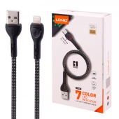 کابل لایتننیگ فست شارژ 2.4 آمپر الدینیو LS481 طول 1 متر