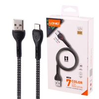 کابل میکرو یو اس بی فست شارژ Ldnio LS481 2.4A 1m