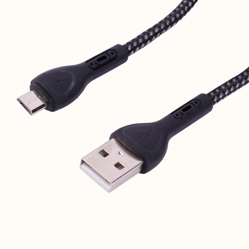کابل میکرو یو اس بی فست شارژ 2.4 آمپر الدینیو LS481 طول 1 متر