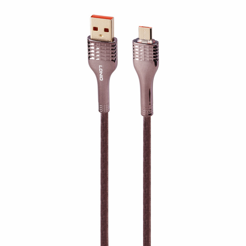 کابل میکرو یو اس بی فست شارژ Ldnio LS651 30W 1m