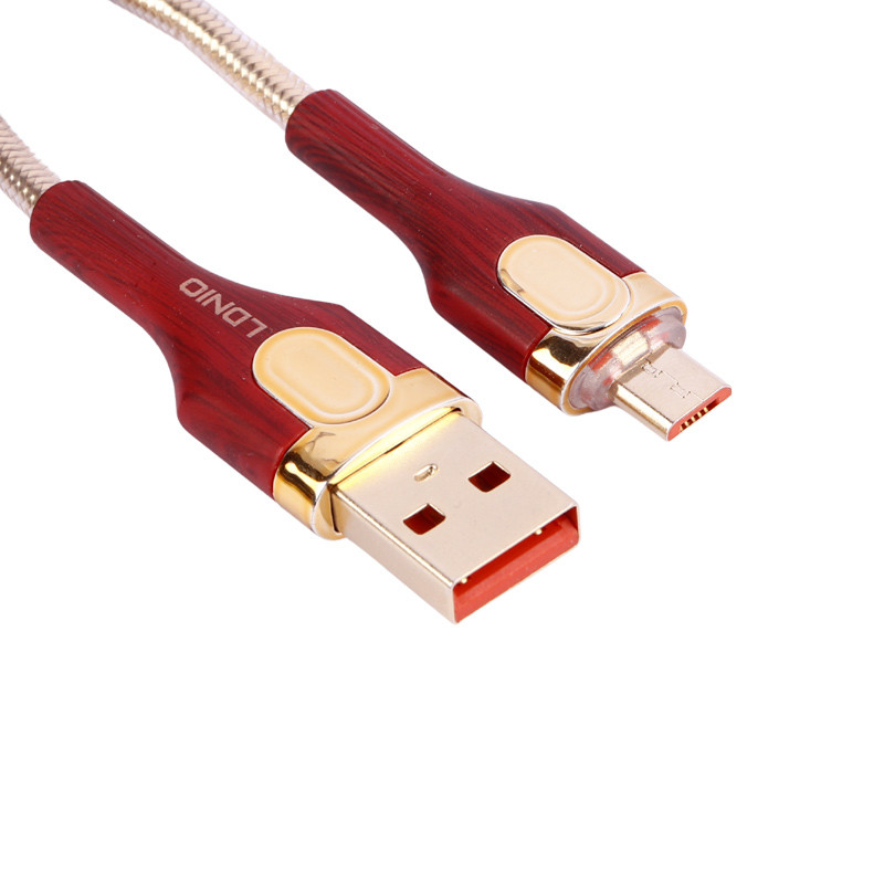کابل میکرو یو اس بی فست شارژ Ldnio LS682 30W 2m