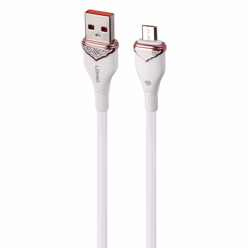 کابل میکرو یو اس بی فست شارژ Ldnio LS822 30W 2m