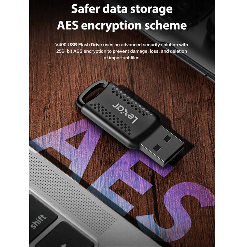 فلش 64 گیگ لکسار Lexar JumpDrive V400 USB3.0