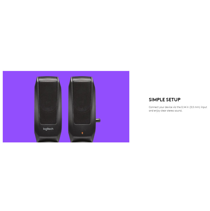اسپیکر دو تکه Logitech S12