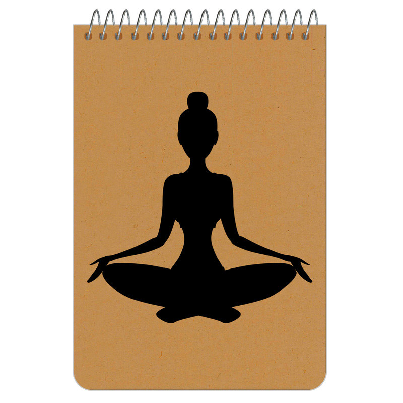 دفترچه یادداشت 100 برگ طرح Meditation مستر راد کد 170634 بالا بازشو