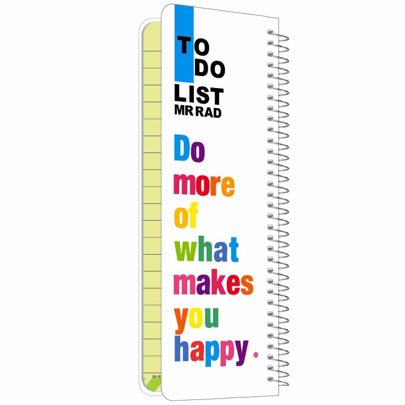 دفترچه To do List طرح Chanel مستر راد کد 168112 بغل بازشو