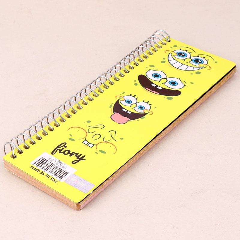 دفترچه To do List طرح باب اسفنجی مستر راد کد 176224 بغل بازشو