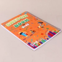 دفتر نقاشی سیمی 40 برگ طرح مدادرنگی مستر راد کد 152327