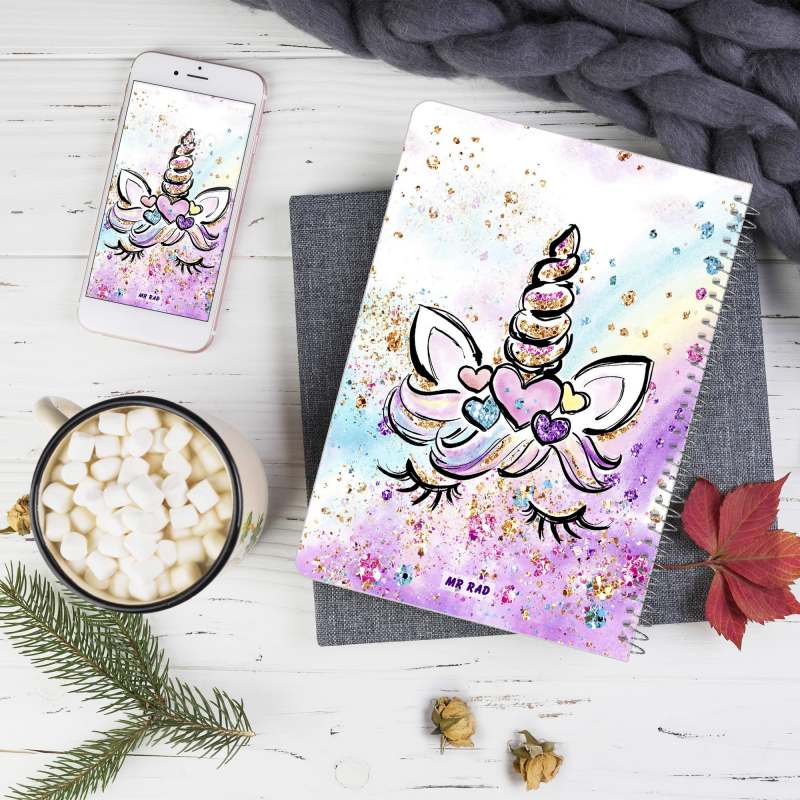 دفتر نقاشی سیمی 40 برگ طرح Unicorn مستر راد کد 164527