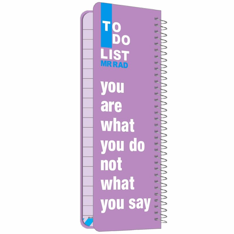 دفترچه To do List طرح Chanel مستر راد کد 168125 بغل بازشو