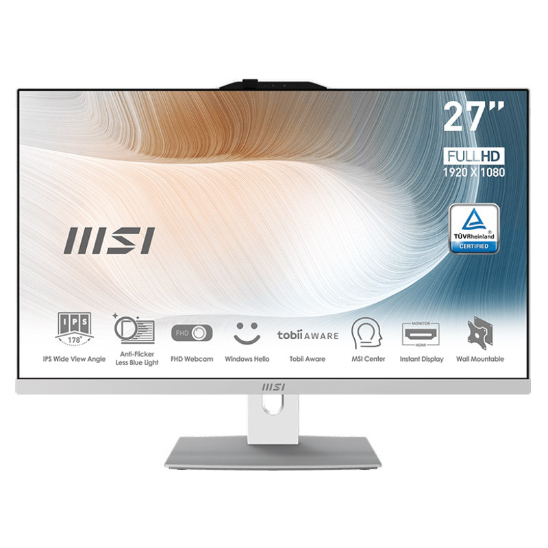 آل این وان MSI Modern AM272P 12M Core i5 (1240P) 16GB 512GB SSD Intel 27″ FHD