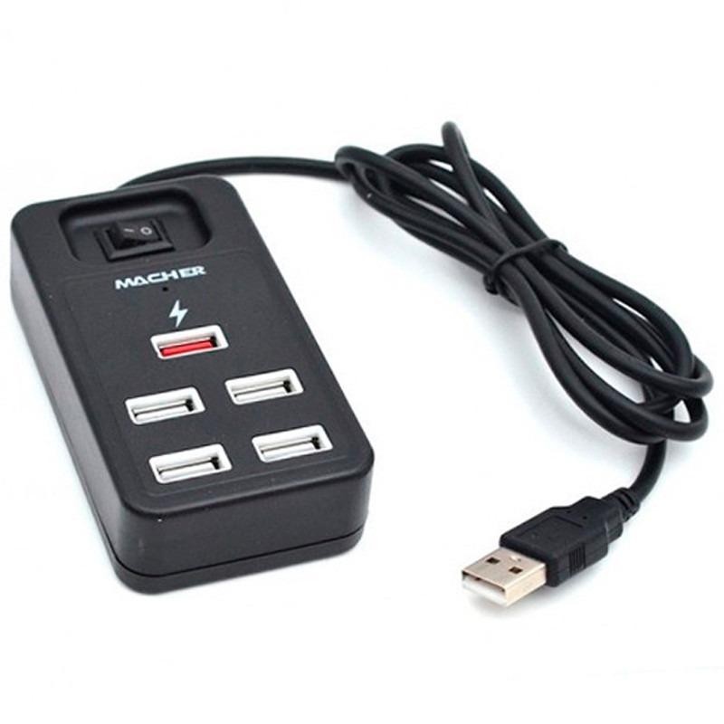 هاب 5 پورت USB2.0 مچر MR-212