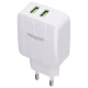 شارژر دیواری 12 وات مچر MR-45 2.4A + کابل میکرو یو اس بی