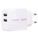 شارژر دیواری 12 وات مچر MR-46 2.4A + کابل میکرو یو اس بی