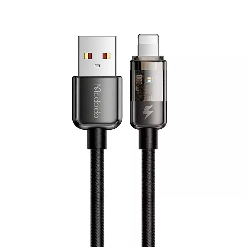 کابل لایتنینگ فست شارژ 3 آمپر مک دودو CA-3141 طول 1.8 متر