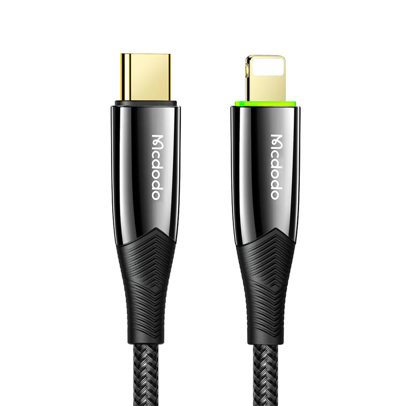 کابل تبدیل فست شارژ Mcdodo CA-8560 Type-C To Lightning 3A PD 36W 1.2m