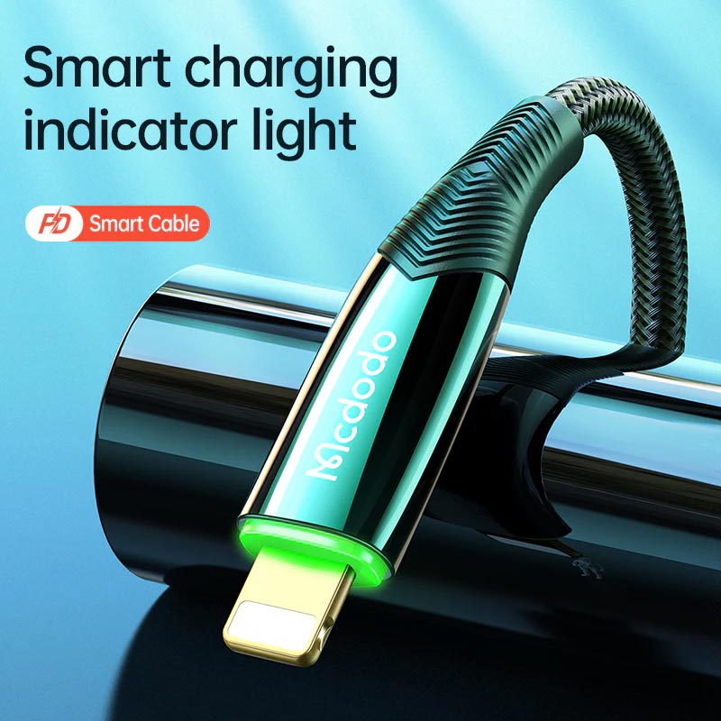 کابل تبدیل فست شارژ Mcdodo CA-8560 Type-C To Lightning 3A PD 36W 1.2m