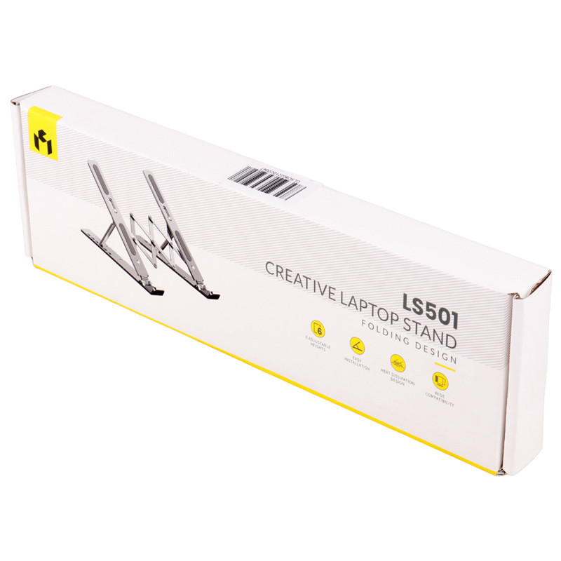 استند فلزی تاشو لپ تاپ Coolcold C6 LS501