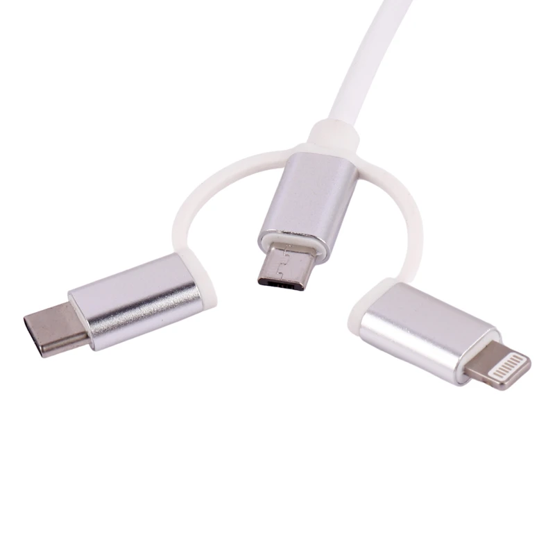 کابل تبدیل Lightning/Micro USB/Type-C به MiraScreen LD6M-3M HDMI طول 3 متر