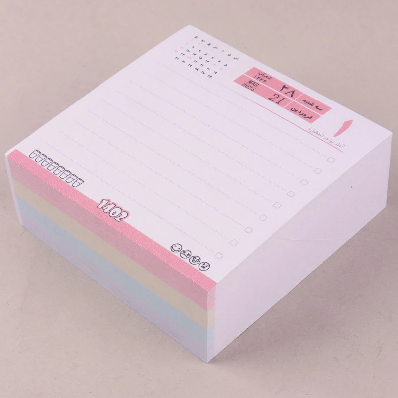تقویم رومیزی 1402 مستر راد طرح Calendar کد 188027