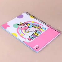 دفتر سیمی 50 برگ طرح Unicorn مستر راد کد 172228
