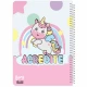 دفتر سیمی 50 برگ طرح Unicorn مستر راد کد 172228