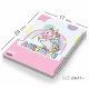 دفتر سیمی 50 برگ طرح Unicorn مستر راد کد 172228