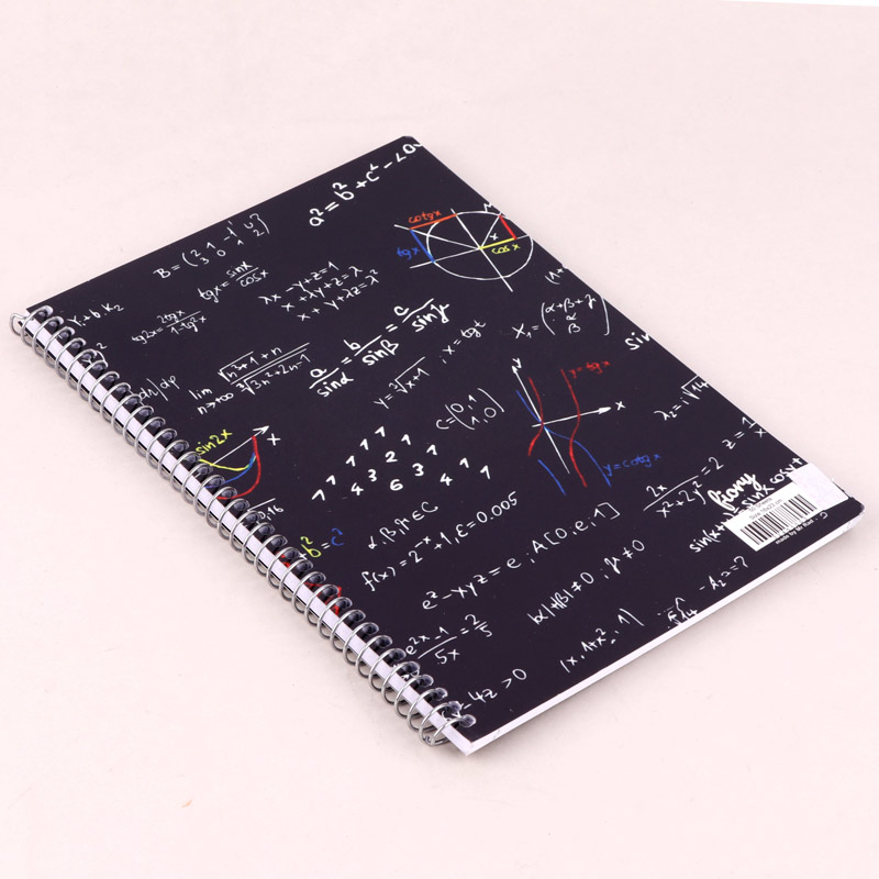دفتر سیمی 50 برگ طرح ریاضی مستر راد کد 171930