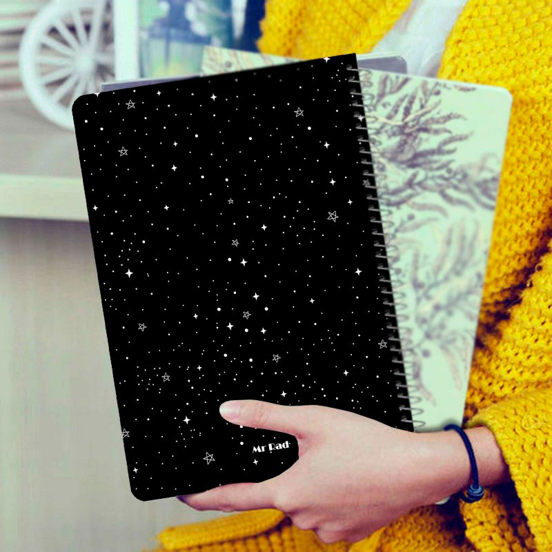 دفتر نقاشی سیمی 75 برگ طرح بلک ژورنال ستاره مستر راد کد 168530