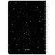 دفتر نقاشی سیمی 75 برگ طرح بلک ژورنال ستاره مستر راد کد 168530