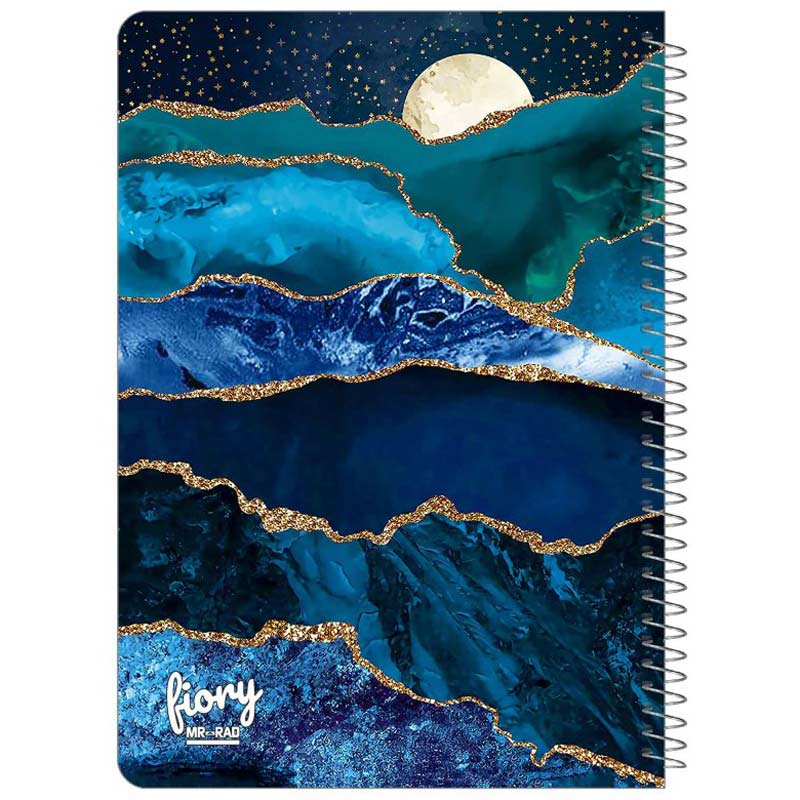 دفتر پلنر مستر راد طرح شب مهتاب کد 180015