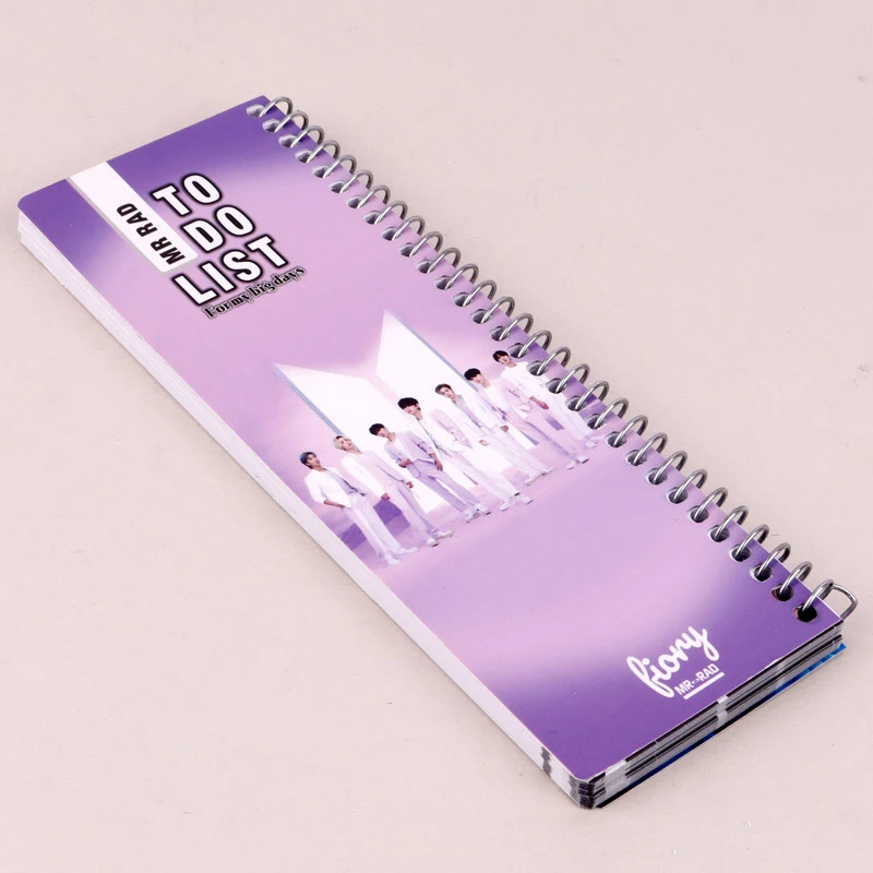 ست 2 عددی دفتر پلنر مستر راد طرح BTS کد 183157 + کاغذ یادداشت