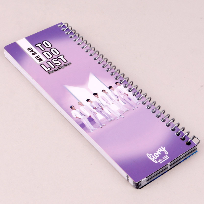 ست 2 عددی دفتر پلنر مستر راد طرح BTS کد 183157 + کاغذ یادداشت