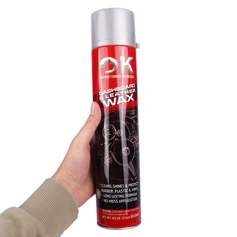 اسپری واکس داشبورد خودرو Ok 650ml