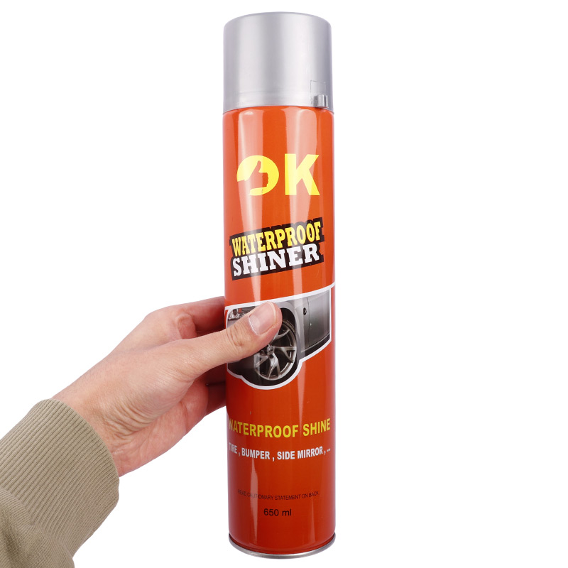 اسپری تمیز کننده لاستیک Ok 650ml