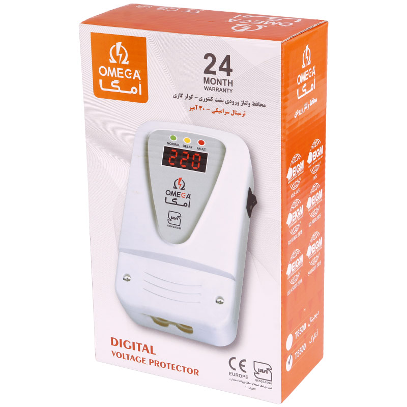 محافظ برق کولر گازی Omega T5500