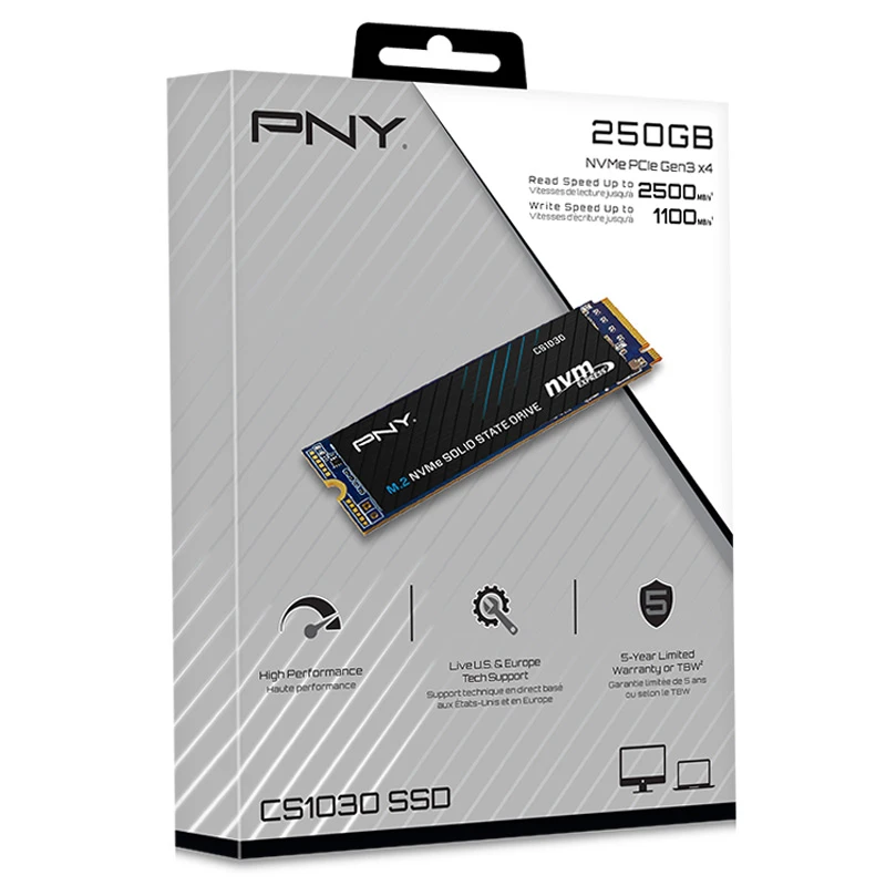 حافظه SSD پی ان وای PNY CS1030 250GB M.2
