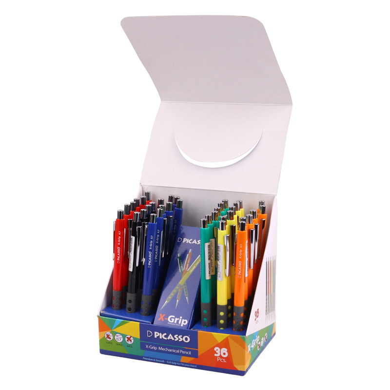 مداد نوکی Picasso X-Grip MP-130 0.7mm بسته ۳۶ عددی