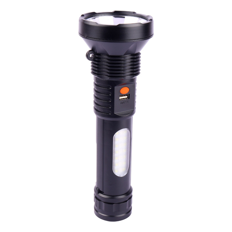 چراغ قوه شارژی اسپیکر دار QY-BT01A