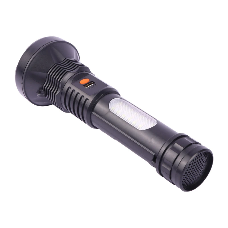 چراغ قوه شارژی اسپیکر دار QY-BT01A