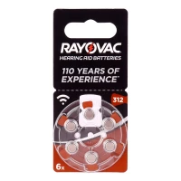 باتری سمعکی Rayovac PR41 بسته 6 عددی