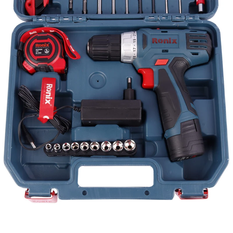 کیت دریل شارژی 35 پارچه رونیکس RS-8013